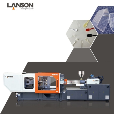 Horizontal Injection Molding Machine Disposable Plastic Cutlery Making Machinery