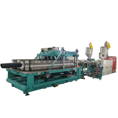 PUFF Two Layer HDPE Double Wall Corrugated Pipe Machine Double Wall Corrugated Pipe PVC Corrugated Pipe Extrusion Machine
