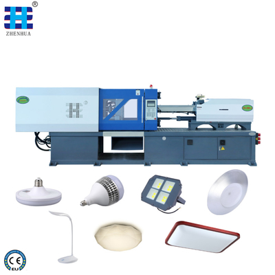 ZHENHUA Horizontal Plastic Injection Machine Price For PC PP LED Lampshade LED Bulbs Shell Led Housing With CE Certificate